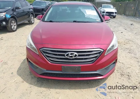 2016 Hyundai Sonata Sport z USA, uszkodzony, nr VIN 5NPE34AF9GH413569